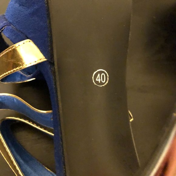 Blue Wan Xiang Ren High Heels - Picture 5 of 6